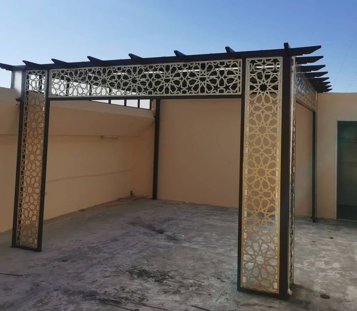 برجولات قص ليزر مع اللكسان في الدمام