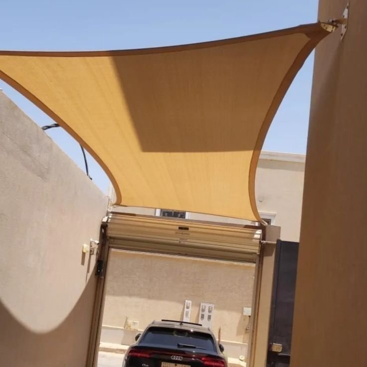 تركيب مظلات سيارات شد إنشائي بتصميم فاخر في الدمام