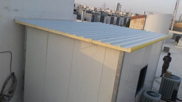غرف عمال ساندوتش بانل للمشاريع