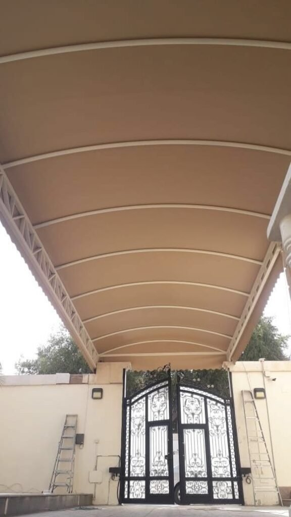 مظلات ممرات خارجية الدمام