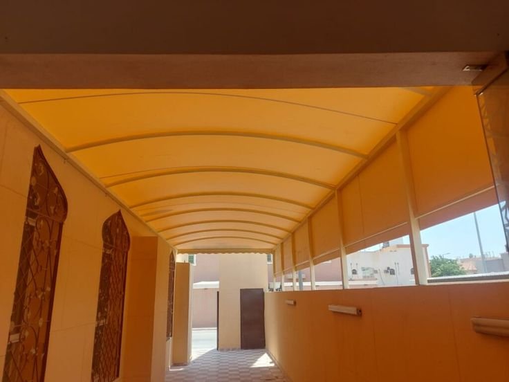 مظلات ممرات للمنازل في الدمام